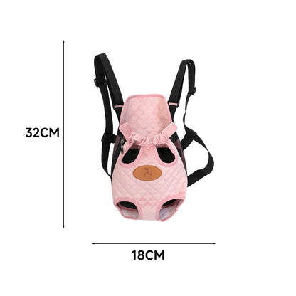 Quilted Front Cat Carrier Bag