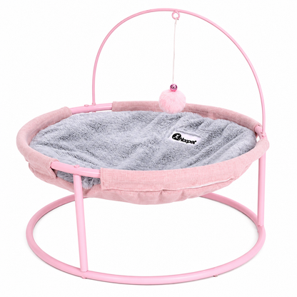 Four-Season Cat Lounge Bed Pink