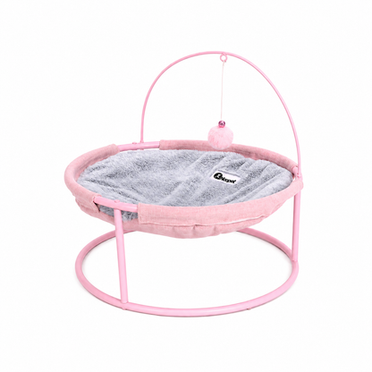 Four-Season Cat Lounge Bed Pink