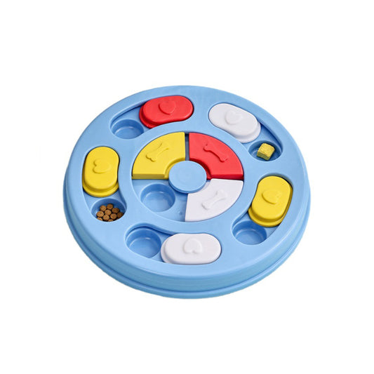 Interactive Dog Puzzle Feeder – Slow Feeding & Enrichment Toy