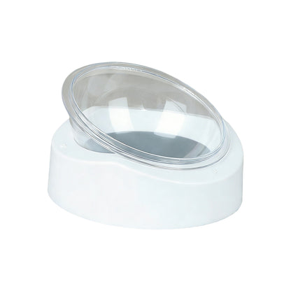 Tilted Cat Feeding Bowl-Neck Relief Design for Comfortable Eating