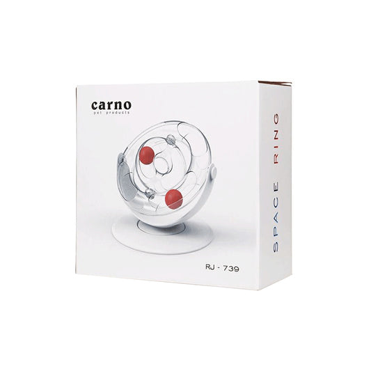 Space Automatic Rotating Cat Interactive Toy