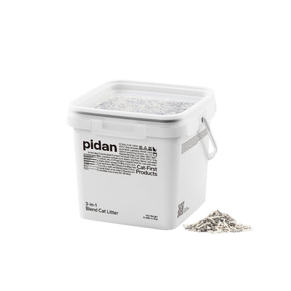PIDAN 3-in-1 Mixed Cat Litter 5.2kg Reusable Bucket