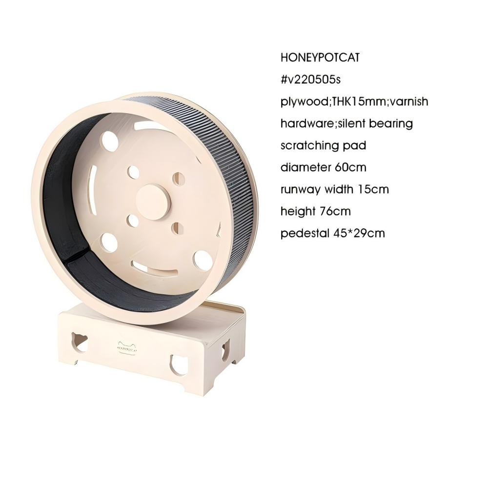 HONEYPOTCAT Fit & Fun Active Runner Wood Cat Wheel 220505s/v220505s/220505/220505pro