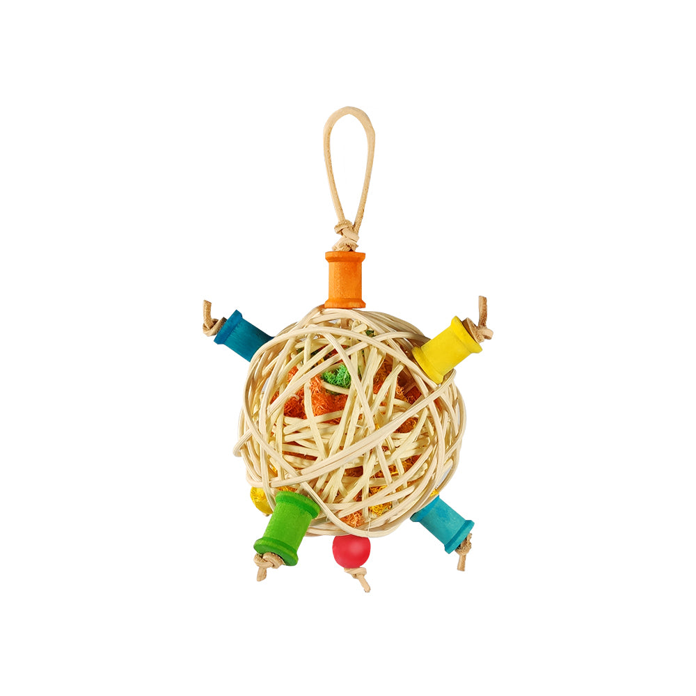 ZODIAC Nibble & Gnaw Colorful Ball Small Animal Toy