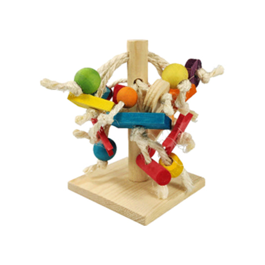 ZODIAC Wooden Chew Tree Small Animal Toy