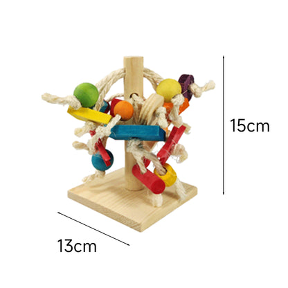 ZODIAC Wooden Chew Tree Small Animal Toy