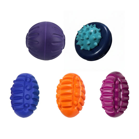 Durable Food Dispensing Squeaky Dog Chew Toy