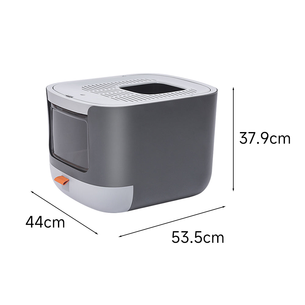 PAKEWAY Starry Valley Cat Litter Box 44x53.5x37.9cm