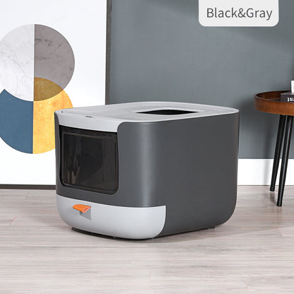 PAKEWAY Starry Valley Cat Litter Box 44x53.5x37.9cm