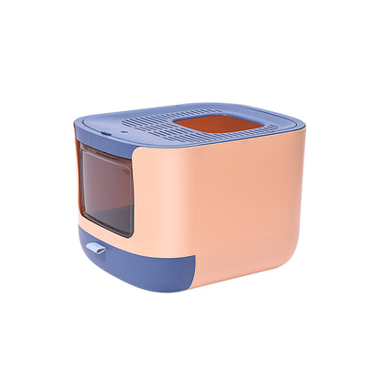 PAKEWAY Starry Valley Cat Litter Box 44x53.5x37.9cm