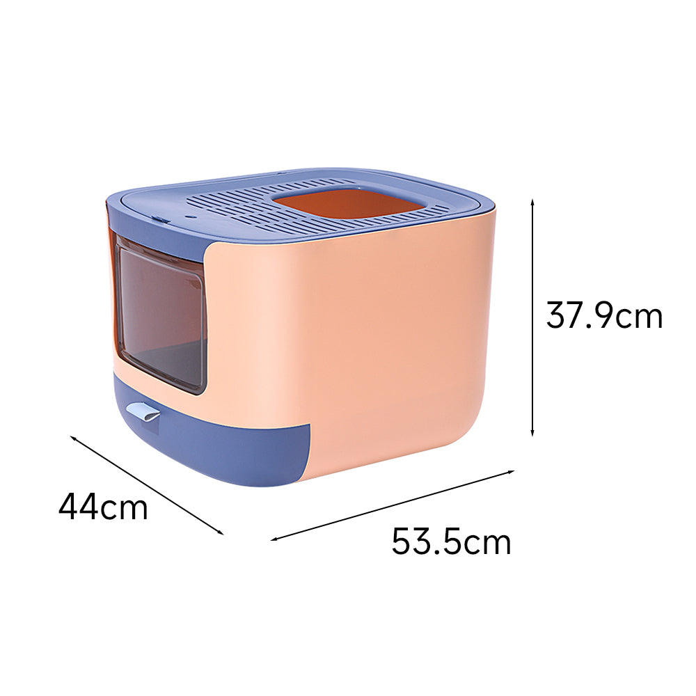 PAKEWAY Starry Valley Cat Litter Box 44x53.5x37.9cm