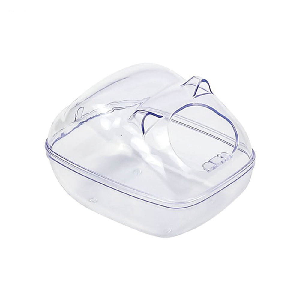 Acrylic Small Pet Dust Bath Container – Large Size for Hamsters, Chinchillas & More