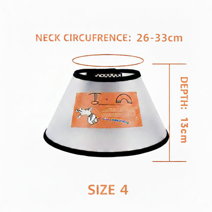 Pet Plastic Elizabethan Protective Collar #1 ~ #7