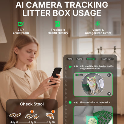 PETKIT Purobot MAX PRO 2.0 AI Cat Litter Box