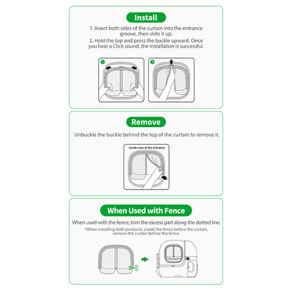 PETKIT Magnetic Dustproof Curtain 3.0 For Max Pro 2