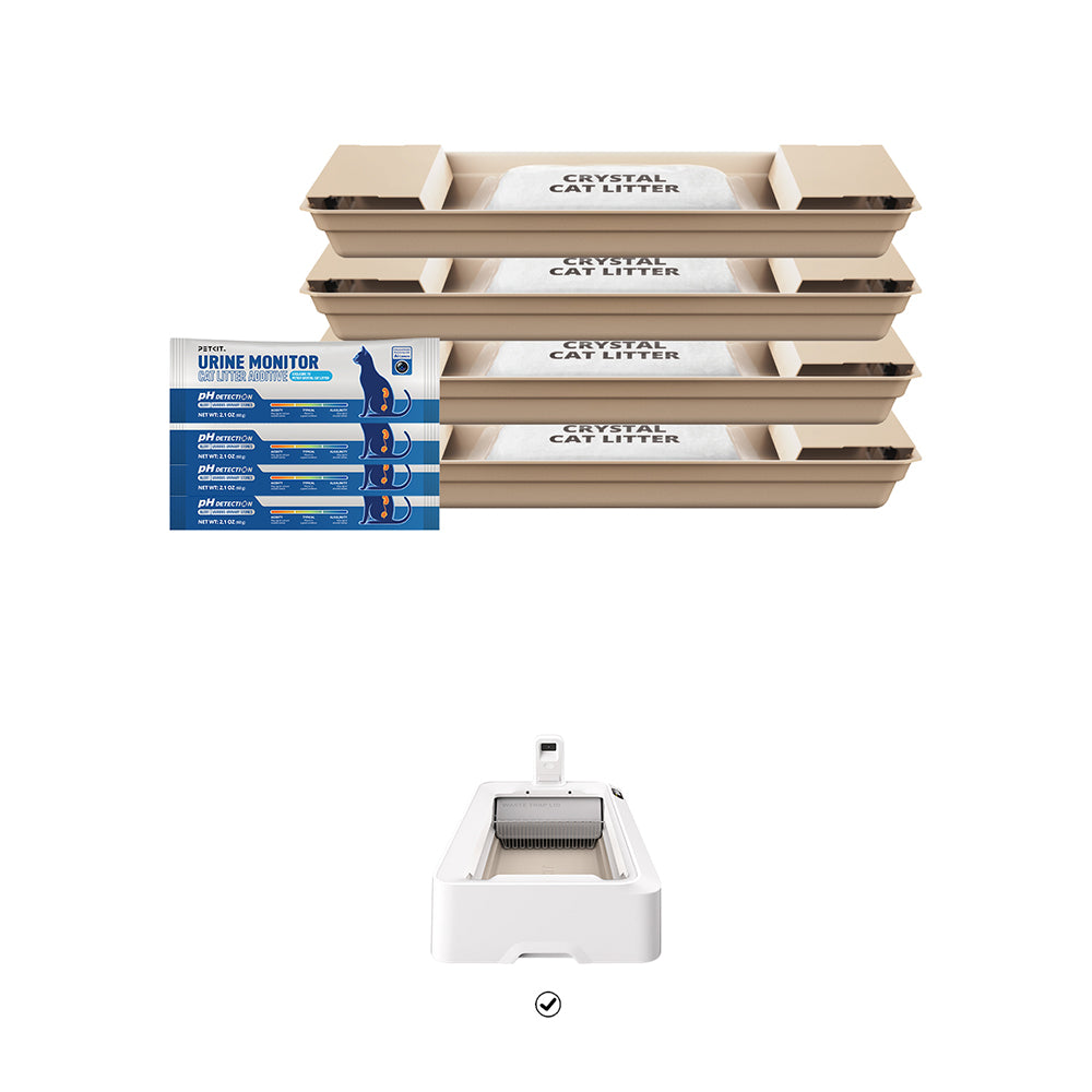 PETKIT Urine Monitor Crystal Cat Litter Set -4 Packs