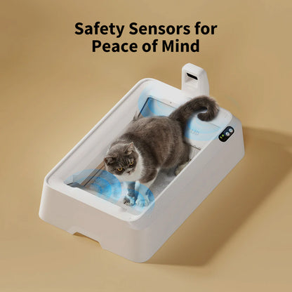 PETKIT Purobot Crystal Duo With Camere Self-Cleaning Cat Litter Box