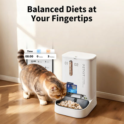 PETKIT YumShare Dual-Hopper 2 Smart Feeder With Camera