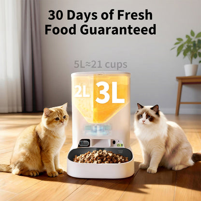 PETKIT YumShare Dual-Hopper 2 Smart Feeder With Camera