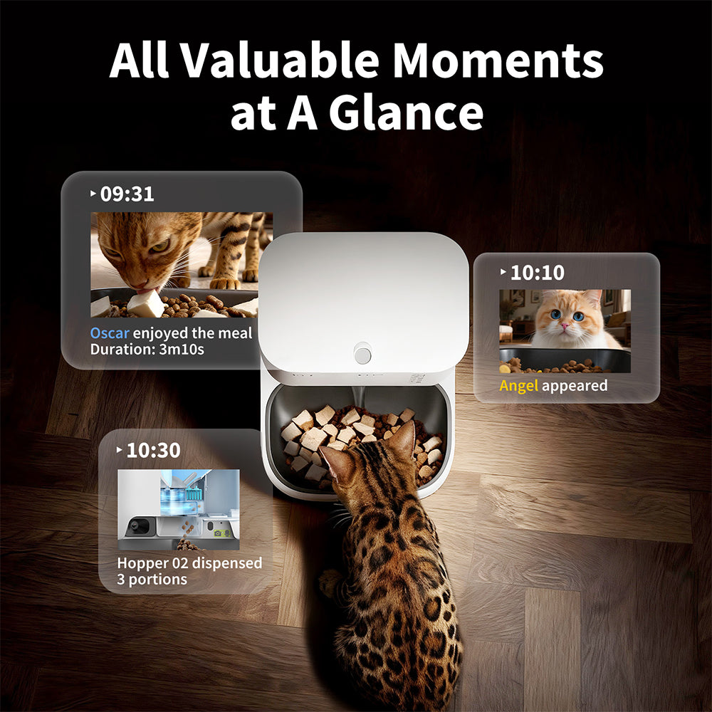 PETKIT YumShare Dual-Hopper 2 Smart Feeder With Camera