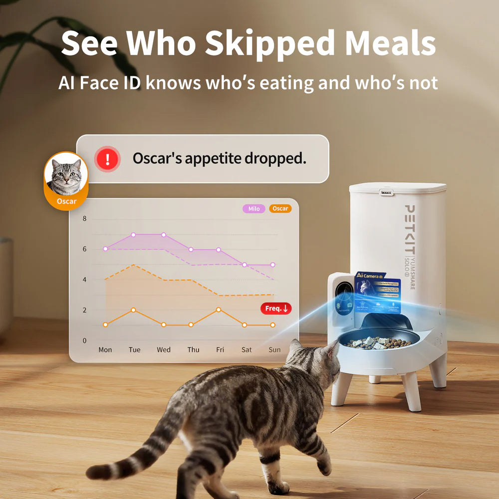 PETKIT YumShare Solo 2 Smart Feeder With Camera