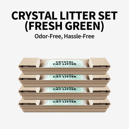 PETKIT Crystal Cat Litter Set (Fresh Green) - 4 Packs