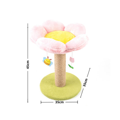 FOFOS Flower Cat Scratching Post