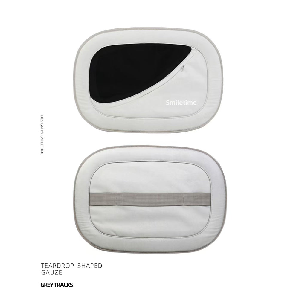 SMILE TIME Modern Grey Pet Carrier 48x27x34cm