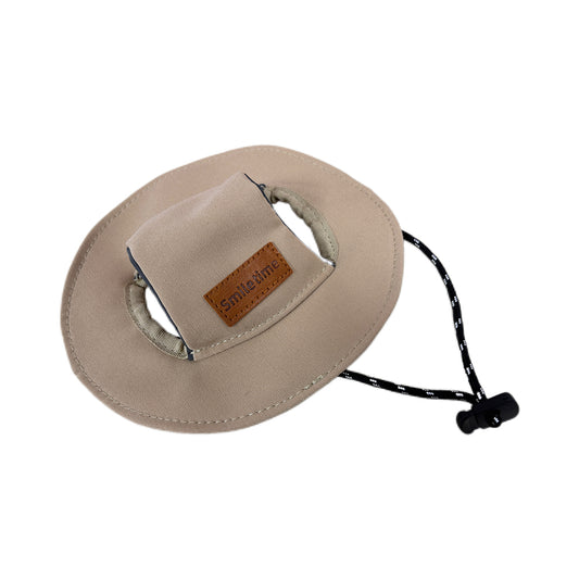 SMILE TIME Flexi-Fit Secure Oxford Pet Hat 18x20cm