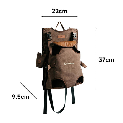 SMILE TIME Hug Pack Flex-Fit Pet Carrier