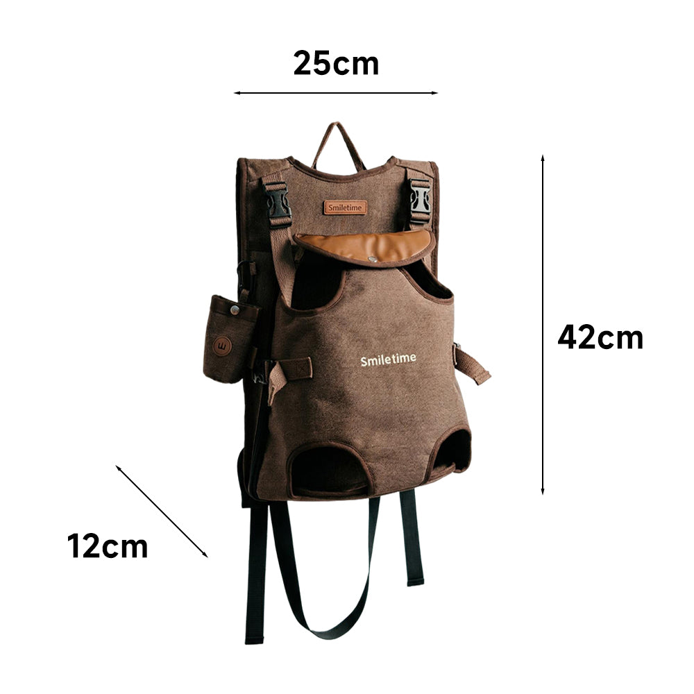 SMILE TIME Hug Pack Flex-Fit Pet Carrier