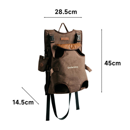 SMILE TIME Hug Pack Flex-Fit Pet Carrier