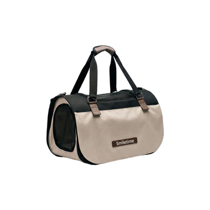 SMILE TIME Quiet Shade 4-Side Mesh Pet Carrier 50x29x30cm