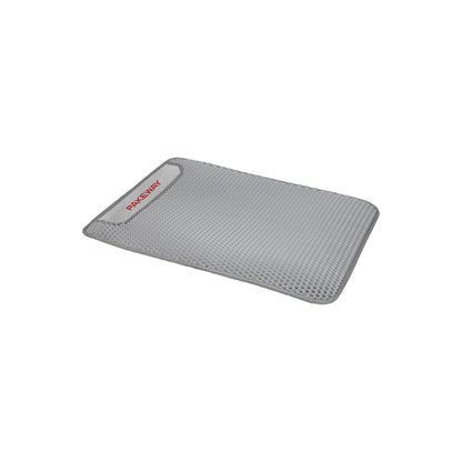 PAKEWAY Cat Litter Mat with Non-Slip Washable 69x51cm