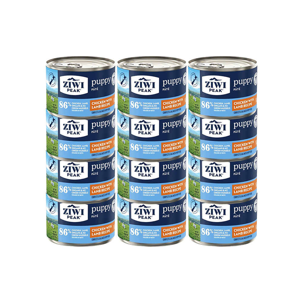 ZIWI PEAK Chicken with Lamb Puppy Wet Dog Food Cans