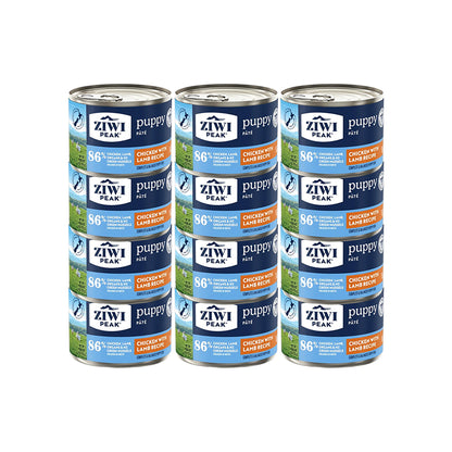 ZIWI PEAK Chicken with Lamb Puppy Wet Dog Food Cans