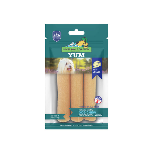 HIMALAYAN Yum Cheese Dog Chew Treats 3pk