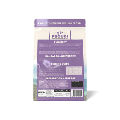 AIR PROUDI Premium Kangaroo & Beef Air Dried Cat Food