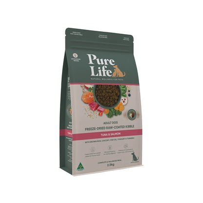 PURE LIFE Freeze-Dried Raw-Coated Tuna & Salmon Adult Dry Dog Food