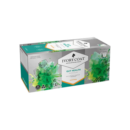 IVORY COAT Inspired By Raw Gut Health Wet Dog Food 100g x 9