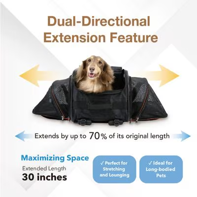 IBIYAYA JetPaw 3-IN-1 Pet Stroller with Removable Carrier