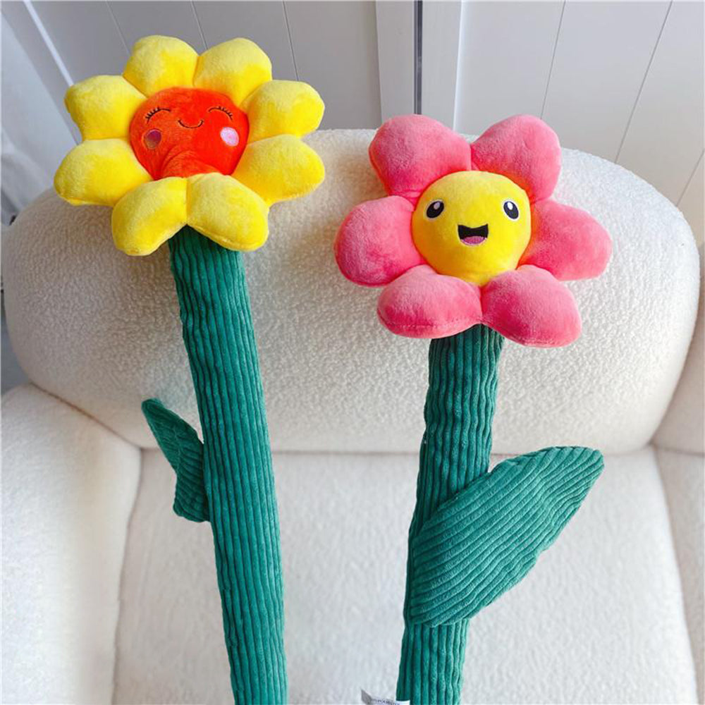 Sunflower Dog Squeaky Teaser Toy