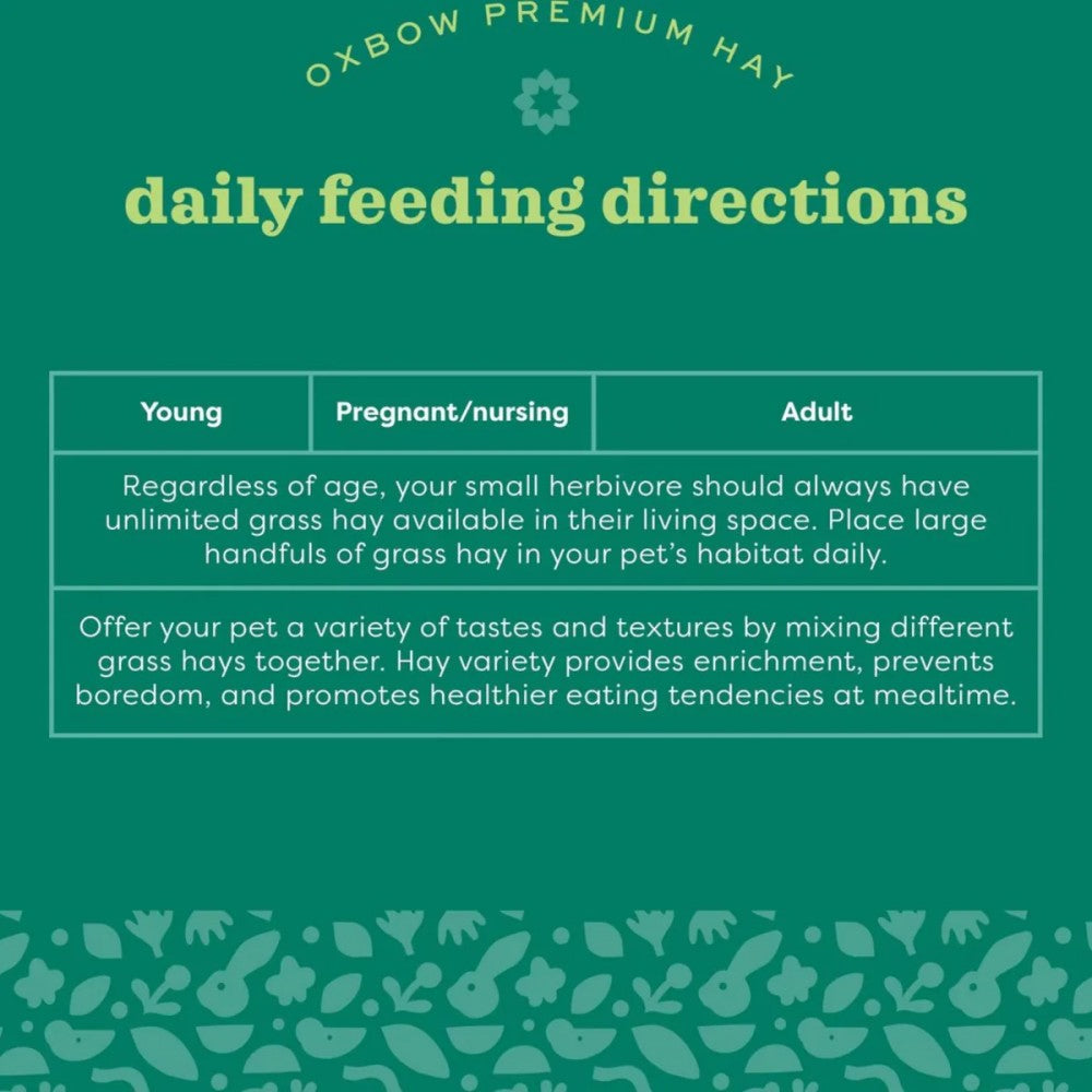 OXBOW Oat Hay Small Pet Bedding 425g