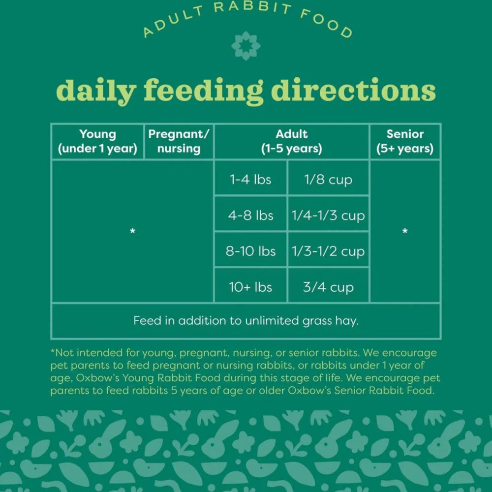 OXBOW Adult Rabbit Food 2.25kg