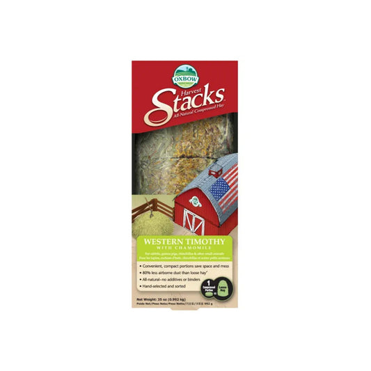 OXBOW Western Timothy with Chamomile Small Pet Food 922g