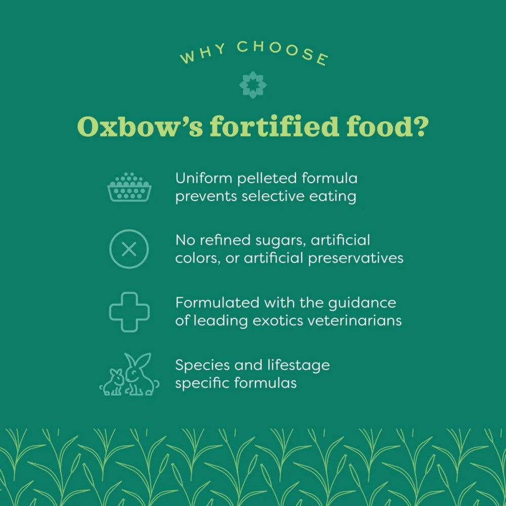 OXBOW Organic Bounty Adult Rabbit Food 1.36kg