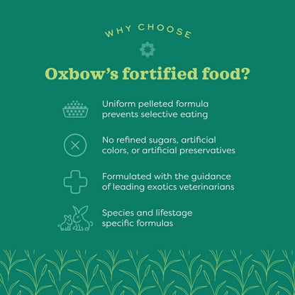 OXBOW Organic Bounty Adult Rabbit Food 1.36kg