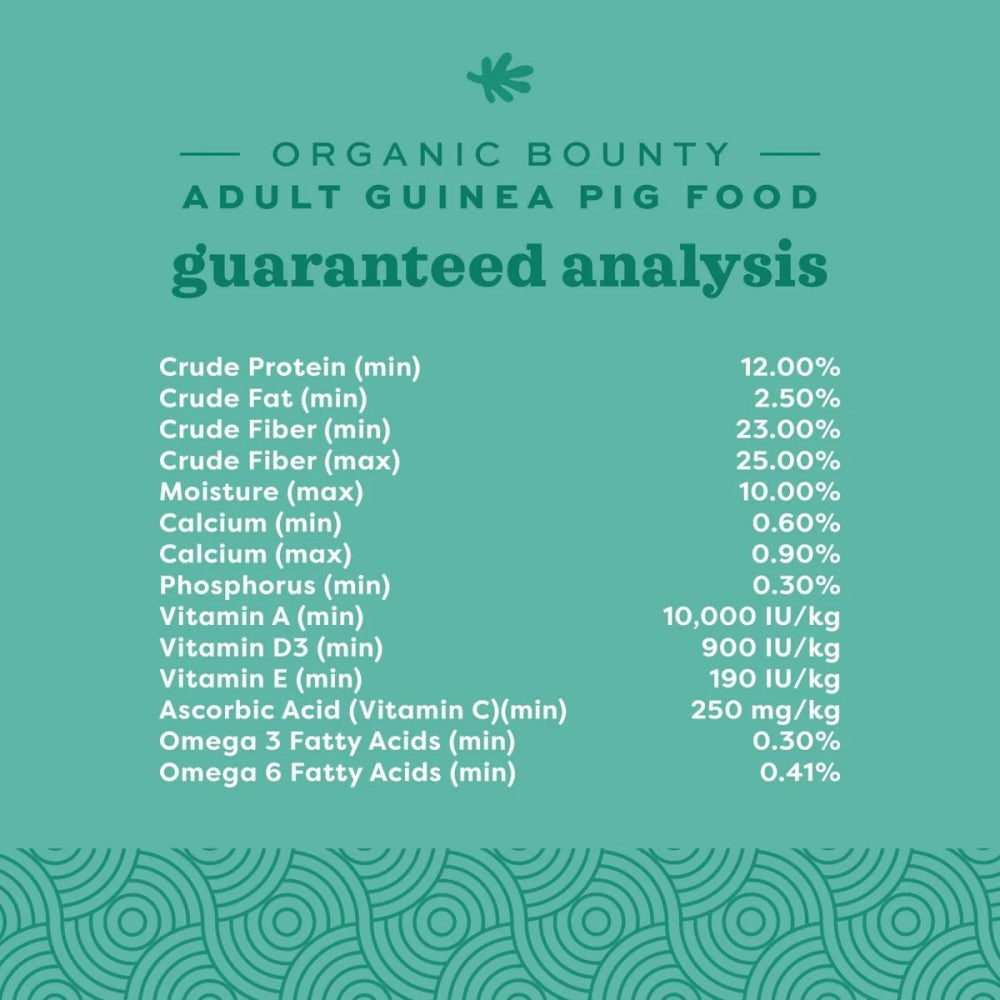 OXBOW Organic Bounty Adult Rabbit Food 1.36kg