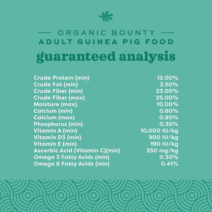 OXBOW Organic Bounty Adult Rabbit Food 1.36kg